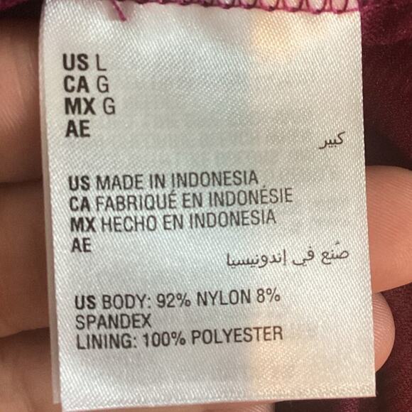 INC Womens Sleeveless Top Size Large Leopard Print Pink Purple V-neck Shirt Y2K - Picture 7 of 8